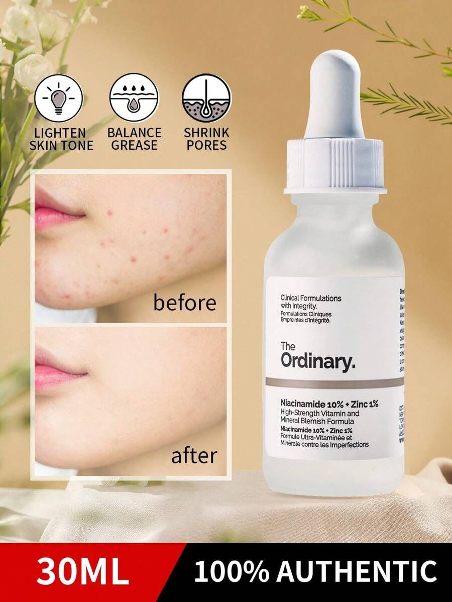 THE ORDINARY – NIACINAMIDE 10% + ZINC 1% - Kora Market