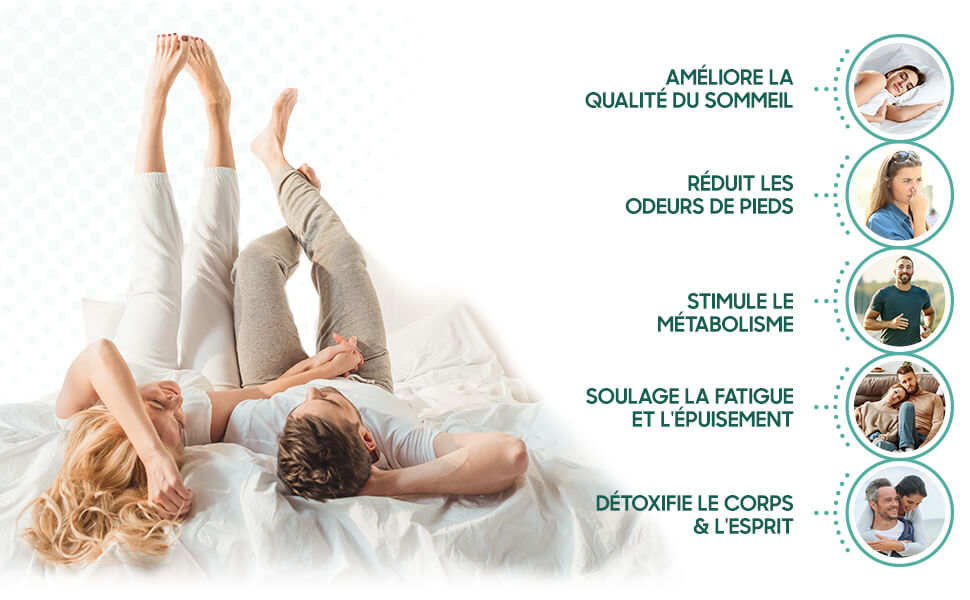 Patch Détox Pieds 100% Naturels - Kora Market 